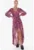 Rochie asimetrica cu imprimeu paisley W3YK48