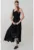 Rochie asimetrica cu terminatie brodata