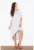 Rochie asimetrica gri – cu maneci lungi – viscoza