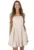 Rochie bej – poliester –
