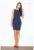 Rochie bleumarin – fara maneci – eleganta – poliester
