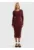 Rochie bodycon Bodinia – Visiniu