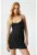 Rochie bodycon cu buline si fronseuri