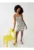 Rochie bodycon cu model in dungi