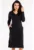 Rochie bodycon din bumbac cu slituri in partile laterale