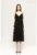 Rochie brodata cu decolteu in V