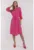 Rochie bumbac – fucsia –
