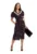 Rochie-camasa cu model si maneci bufante Maisie