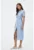 Rochie-camasa cu slit frontal