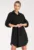 Rochie camasa dama – neagra – maneca lunga – cu nasturi – 95% poliester – 5% elastan –