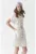 Rochie-camasa din in cu buzunare laterale
