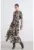 Rochie-camasa lunga cu animal print