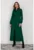 Rochie-camasa lunga cu cordon in talie si nasturi