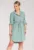Rochie camasa menta – croiala lejera – maneci lungi – 95% poliester – 5% elastan –