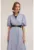 Rochie-camasa midi din bumbac