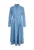 Rochie-camasa midi din denim cu buzunare