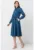 Rochie-camasa midi din denim