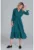Rochie camasa verde – cu centura – poliester –
