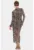 Rochie cambrata cu detalii semi-transparente