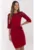 Rochie cambrata cu maneca medie