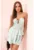 Rochie cambrata cu volane a –