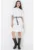 Rochie-camsa cu o curea cu model logo