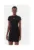 Rochie casual Dama –  negru – bumbac-elastan