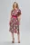 Rochie casual cu imprimeu si elastic in talie Brie Multi