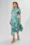 Rochie casual din bumbac cu imprimeu floral Summery Vernil Multi