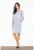 Rochie casual – larga – gri – bumbac