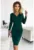 Rochie clasica cu decolteu si maneca lunga –