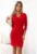 Rochie clasica din dantela cu maneca lunga –