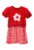 Rochie-combi cu imprimeu floral
