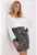 Rochie combi cu paiete si decolteu cache coeur –