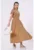 Rochie cu croiala A din amestec de bumbac organic