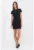 Rochie cu croiala bodycon si aspect striat