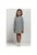 Rochie cu croiala in A cu maneca lunga MMD36 – gri deschis