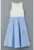 Rochie cu croiala in A si model colorblock