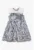 Rochie cu croiala in A si model in dungi