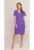 Rochie cu croiala lejera – Violet –