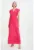 Rochie cu decolteu in V si model stratificat