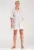 Rochie cu dungi – maneci largi – bej –