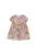 Rochie cu guler Mov si imprimeu multicolor – Star Light – Roz – pentru fetite