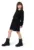 Rochie cu guler contrastant