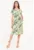 Rochie cu imprimeu – croiala A si buzunare laterale
