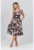 Rochie cu imprimeu floral si curea asortata