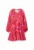 Rochie cu imprimeu floral si maneci raglan