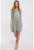 Rochie cu maneca scurta cu volane –