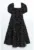 Rochie cu maneci scurte si buline