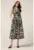 Rochie cu model – decolteu in V si buzunare laterale